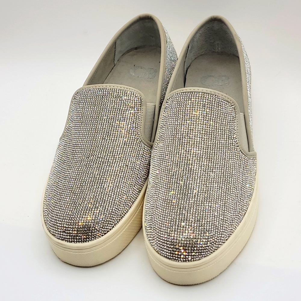 Gianni Bini Rhinestone Sneakers Size 8.5. #1156